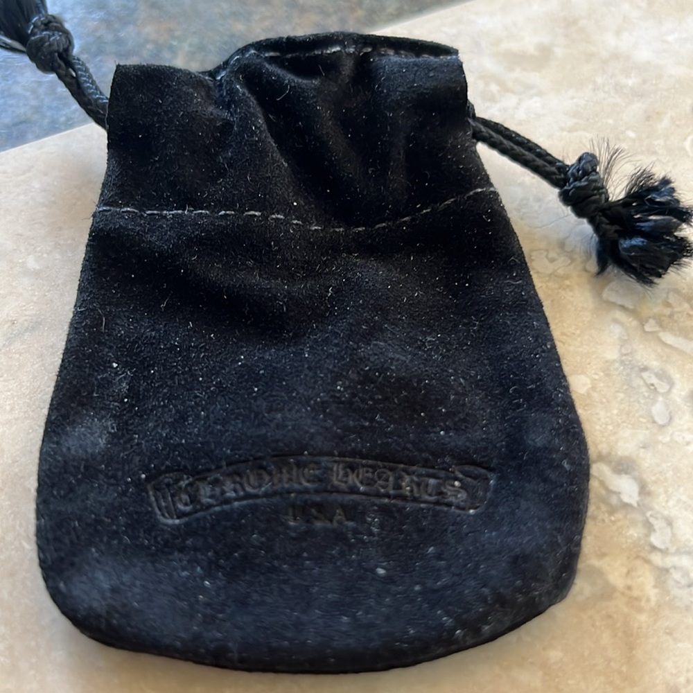 Original,authentic Chrome hearts swivel hook on braided leather cord - Picture 5 of 5